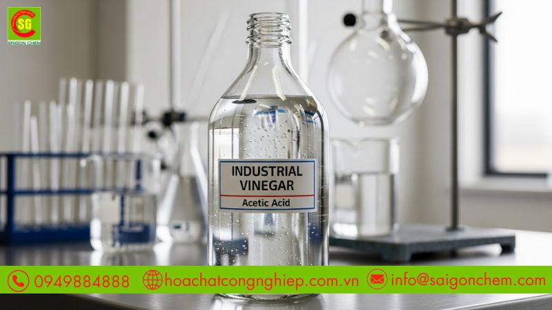 Biện ph&aacute;p bảo hộ khi thao t&aacute;c với giấm c&ocirc;ng nghiệp acid axetic